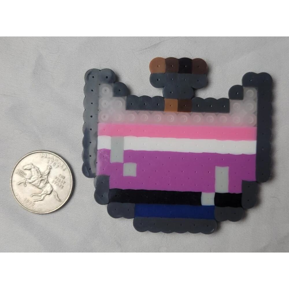 Genderfluid LGBT Potion Perler Pixel Art